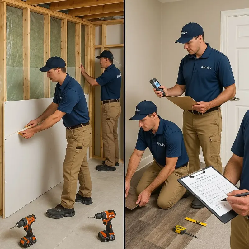 Repairs and Reconstruction process in Ashville, OH