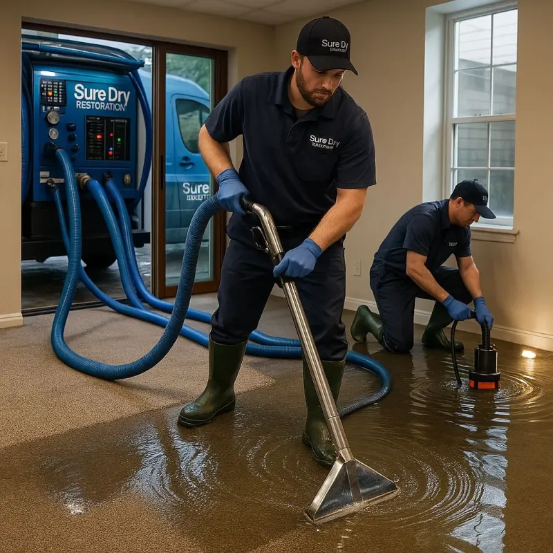 Water Extraction and Removal process in Ashville, OH